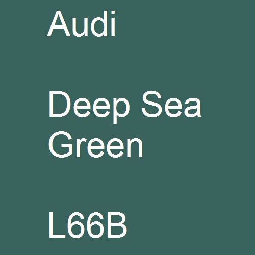 Audi, Deep Sea Green, L66B.